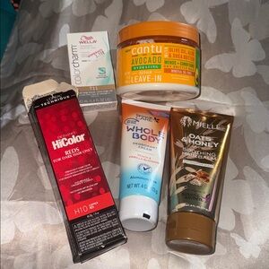 Hicolor Reds H10 Copper Hair Color & Assorted Hair Care Lot bundle